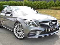 Selenite grey metallic Used 2019 Mercedes C43 AMG Premium Plus Sedan | £26,900 (Fair price)