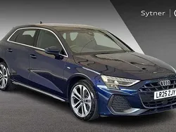 Blue Used 2025 Audi A3 e-tron S-Line Hatchback | £32,500