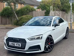 White Used 2016 Audi A5 S-Line Coupe | £9,995 (A bit pricey)