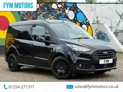 Black Used 2022 Ford Transit Limited Van | £11,995 (Fair price)