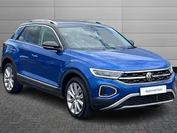 Blue Used 2022 VW T-Roc Style SUV | £19,990 (Fair price)