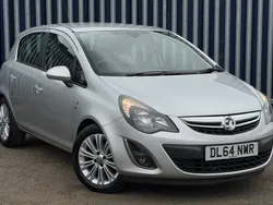Silver Used 2015 Vauxhall Corsa Hatchback | £3,795 (Good price)