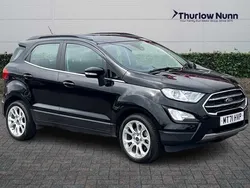 Black Used 2021 Ford Ecosport Titanium SUV | £11,320 (Fair price)