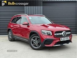 Red Used 2022 Mercedes GLB200 AMG line SUV | £26,995 (Fair price)