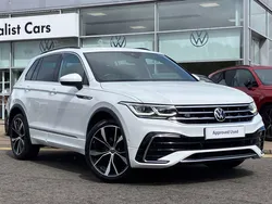 White Used 2021 VW Tiguan R-line SUV | £26,795 (Fair price)