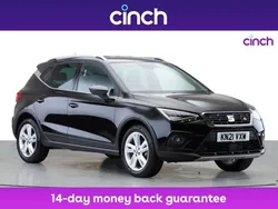Black Used 2021 Seat Arona FR SUV | £14,599 (Fair price)