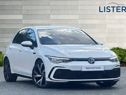 White Used 2023 VW Golf VIII R-line Hatchback | £24,700 (A bit pricey)