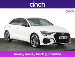 White Used 2021 Audi A3 Comfort Hatchback | £23,599 (Expensive)