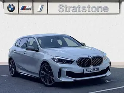 White Used 2021 BMW M135 Shadowline Hatchback | £26,525 (Fair price)