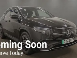 Black Used 2022 Mercedes EQA250 AMG line SUV | £25,199 (Expensive)