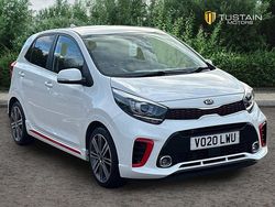 White Used 2020 Kia Picanto GT-Line Hatchback | £9,599 (Fair price)