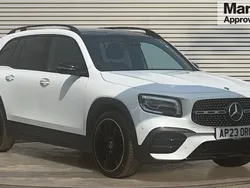 White Used 2023 Mercedes GLB220 AMG line SUV | £32,343 (Fair price)