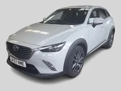 Silver Used 2017 Mazda CX-3 Inclusive SUV | £9,490 (Fair price)