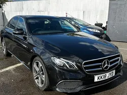 Black Used 2018 Mercedes E220 Premium Sedan | £10,495 (Fair price)