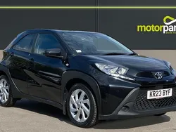 Black Used 2023 Toyota Aygo PURE Hatchback | £14,000 (Fair price)