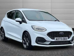 Frozen white Used 2023 Ford Fiesta ST Hatchback | £20,995 (A bit pricey)