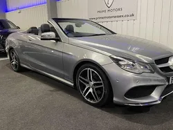 Silver Used 2014 Mercedes E250 AMG line Cabriolet | £11,749 (Fair price)