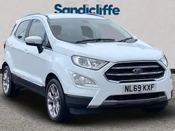 White Used 2019 Ford Ecosport Titanium SUV | £12,796 (Fair price)