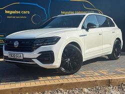 White Used 2020 VW Touareg Black Edition SUV | £34,990 (Good price)