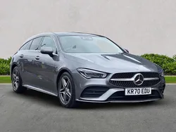 Grey Used 2020 Mercedes CLA220 AMG Line Premium Plus Sedan | £20,126 (Fair price)