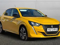 Yellow Used 2023 Peugeot 208 Allure+ Hatchback | £14,995 (Fair price)