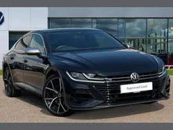 Deep black pearlescent Used 2022 VW Arteon R Hatchback | £30,626 (Fair price)
