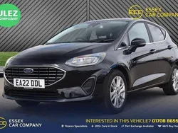 Black Used 2022 Ford Fiesta Titanium Hatchback | £12,695 (Good price)