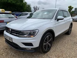 White Used 2017 VW Tiguan SE SUV | £12,190 (Fair price)