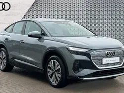 Grey Used 2024 Audi Q4 Sportback e-tron Sport SUV | £35,549