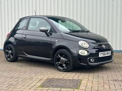 Black Used 2016 Fiat 500 S Hatchback | £4,195 (Good price)