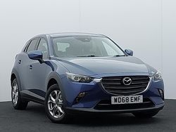 Blue Used 2018 Mazda CX-3 SUV | £14,298 (Fair price)