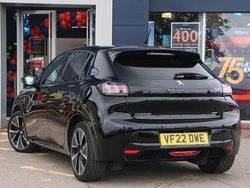 Black Used 2022 Peugeot e-208 Premium Hatchback | £13,435 (Fair price)