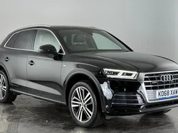 Black Used 2019 Audi Q5 S-Line SUV | £19,750 (Good price)
