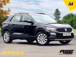 Black Used 2020 VW T-Roc SE SUV | £16,200