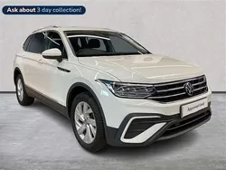 White Used 2023 VW Tiguan Allspace Life SUV | £26,499 (Good price)