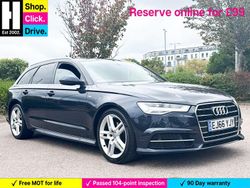 Blue Used 2016 Audi A6 S-Line Estate | £11,801 (Good price)