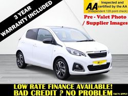 White Used 2021 Peugeot 108 Allure Hatchback | £10,195 (A bit pricey)