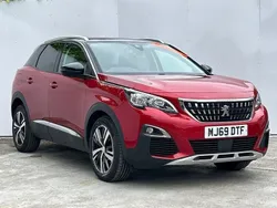 Red Used 2019 Peugeot 3008 Allure SUV | £11,870 (Fair price)