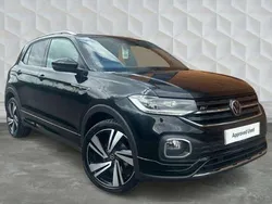 Black Used 2022 VW T-Cross R-line SUV | £21,900 (Fair price)