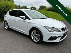 White Used 2017 Seat Leon FR Hatchback | £9,489 (Fair price)