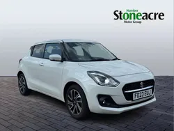 White Used 2023 Suzuki Swift SZ5 Hatchback | £15,995 (Fair price)