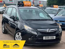Black Used 2015 Vauxhall Zafira Tourer MPV | £3,975 (Fair price)