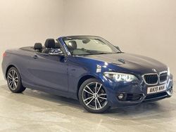 Blue Used 2019 BMW 218 Sport Line Cabriolet | £15,499 (Fair price)