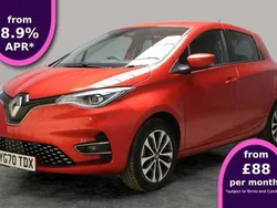 Red Used 2020 Renault Zoe GT-Line Hatchback | £8,068 (Fair price)