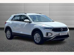 White Used 2022 VW T-Roc Life SUV | £18,850 (Fair price)
