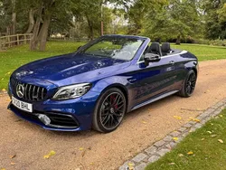 Blue Used 2020 Mercedes C63S AMG Premium Plus Cabriolet | £49,950 (Fair price)