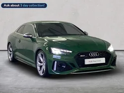 Green Used 2020 Audi RS5 Design Coupe | £39,086 (Good price)