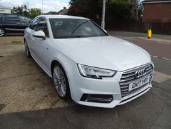 White Used 2017 Audi A4 S-Line Sedan | £12,790 (Super price)
