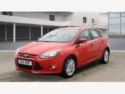Red Used 2012 Ford Focus Titanium Hatchback | £4,950 (Fair price)