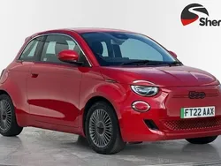 Red Used 2022 Fiat 500e Red Hatchback | £12,499 (Good price)